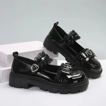 Princess Shoes Японски сладки дамски обувки 2024 Нова платформа Cool Big Toe Mary Jane обувки за жени Zapatos Para Mujeres Black