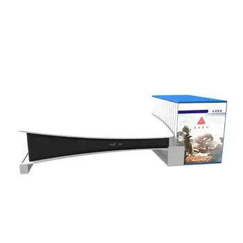 set Хоризонтална стойка за съхранение за PS5 Digital PS5 Optical Version Edition Game Console Dock Accessories Mount Display Holder