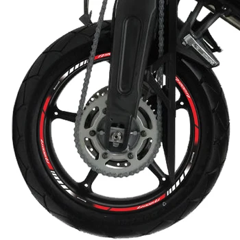 Горещи продажба мотоциклетни състезателни аксесоари Светлоотразителни декоративни гуми колело Decal емблема лого стикер за BMW bmw R1200R r1200 r